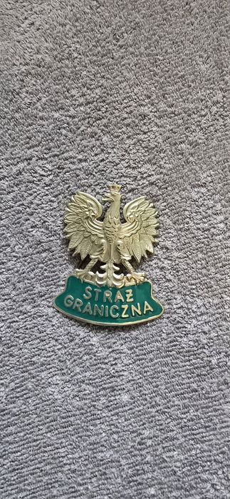 Orzełek straż graniczna sg 007 metalowy