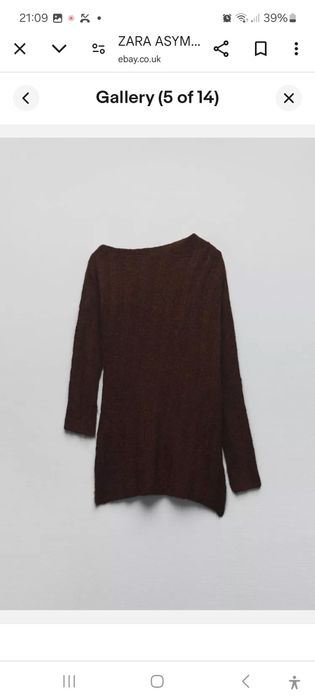 Camisola Zara T. S Nova