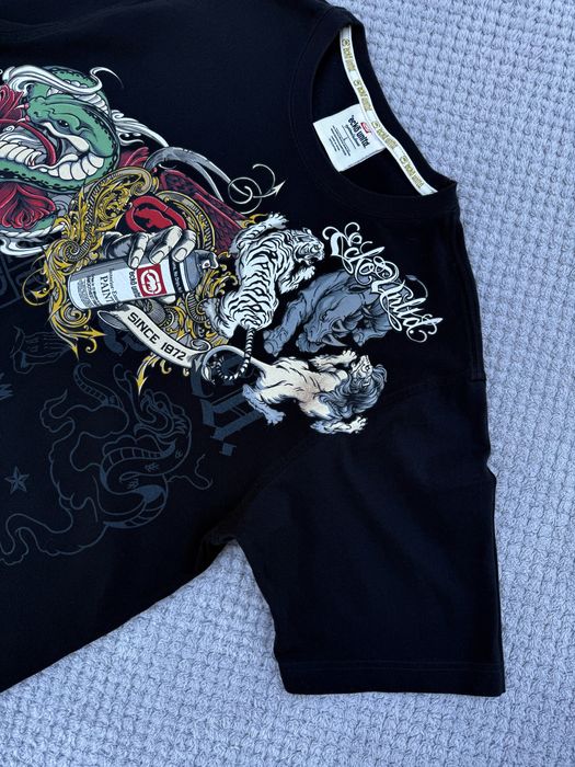 Ecko Unltd Big Logo Shirt Size:L футболка Y2K