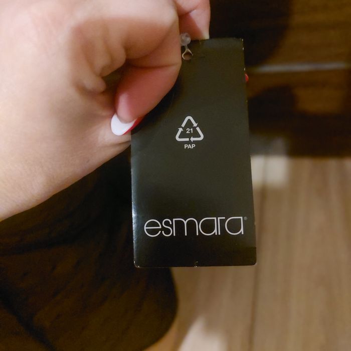 Nowe czarne eleganckie body esmara 75b