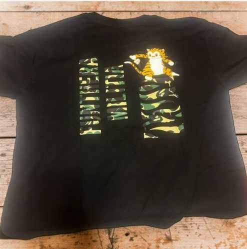Черная футболка тениска A Bathing Ape (BAPE)
