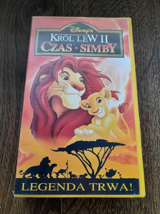 Film VHS Król Lew II czas simby
