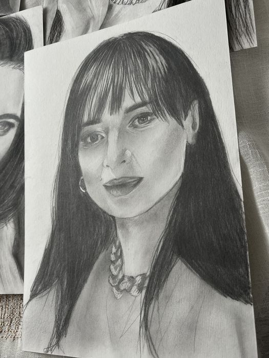 Портрет олівцем / портрет по фото / портрет на замовлення / подарунок