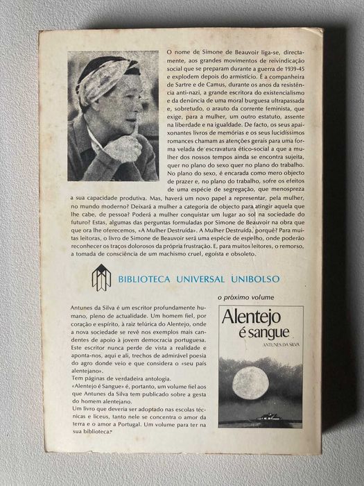 A Mulher Destruída, de Simone de Beauvoir