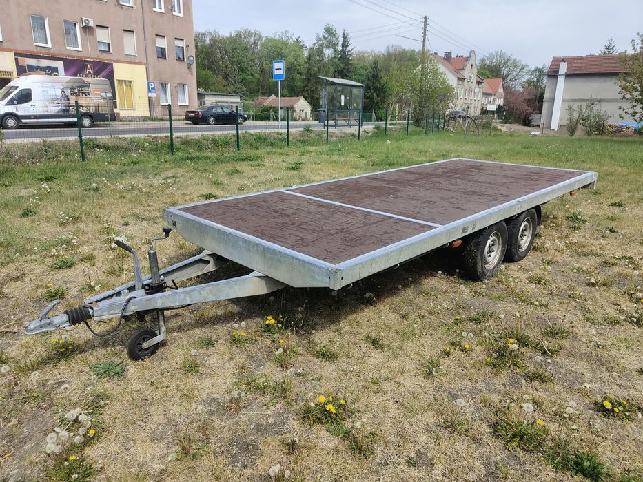 Hapert DL2000  Przyczepa transportowa platforma 2000