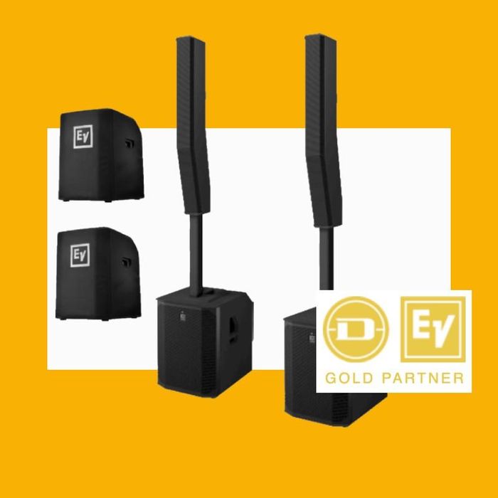 ELECTRO-VOICE EVOLVE 70 BK SET zestaw nagłośnieniowy pokrowce