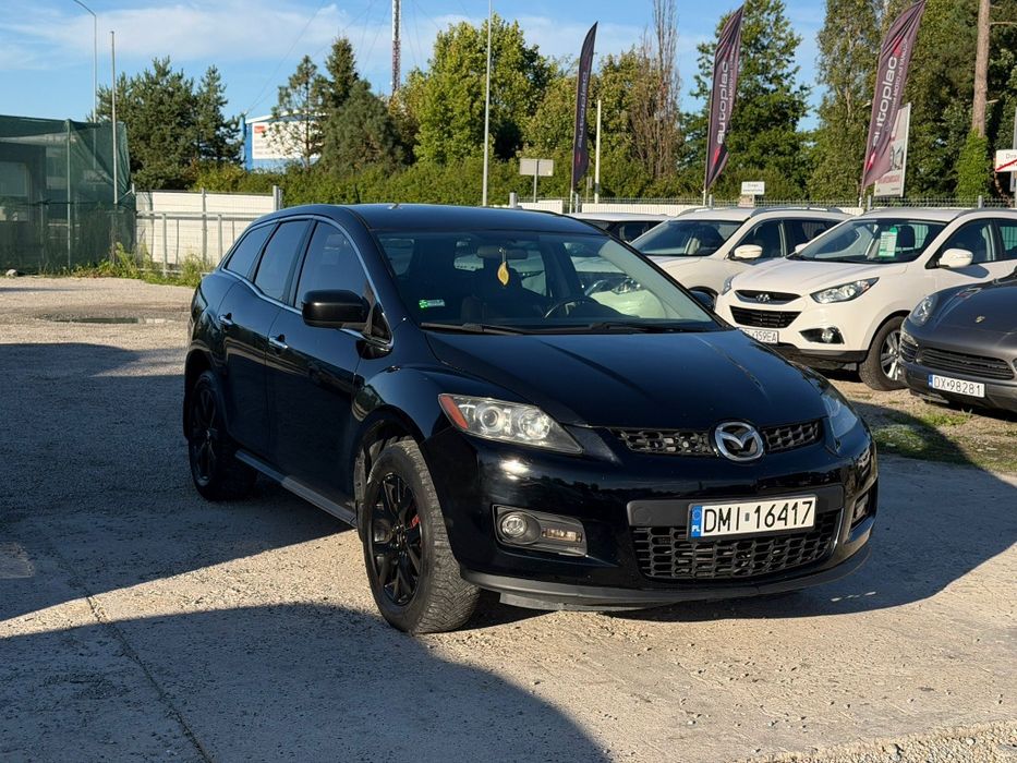Mazda CX-7  2.3 LPG/Automat/4x4/Raty/Kamera/Navi/Skóra/Hak/Zamiana