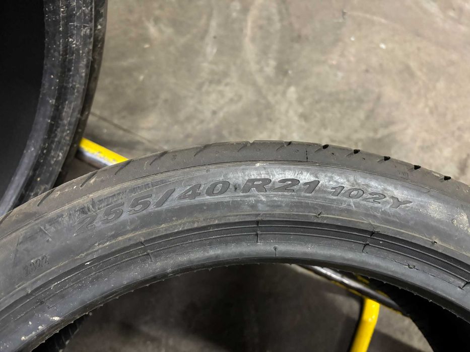 2X OPONY LETNIE 255/40R21 102Y Pirelli P Zero XL 6.6MM 2022R CAŁE!