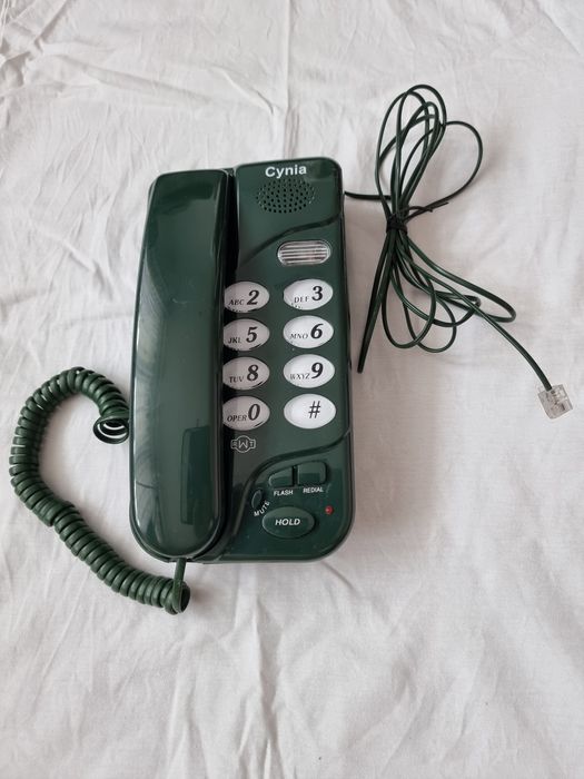 Telefon Cynia z okresu prl