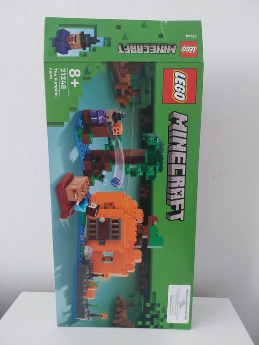 Конструктор LEGO Minecraft Гарбузова ферма 21248
