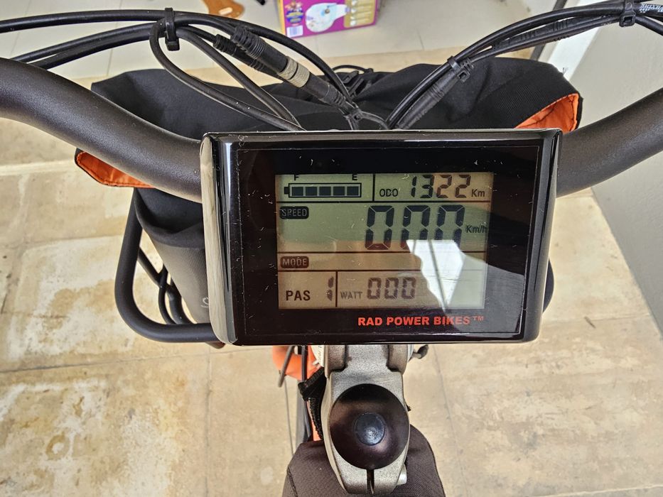 Bicicleta eléctrica carga longtail RAD