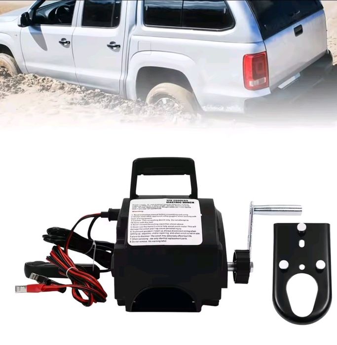 Guincho Elétrico Portatil 12V  900kg