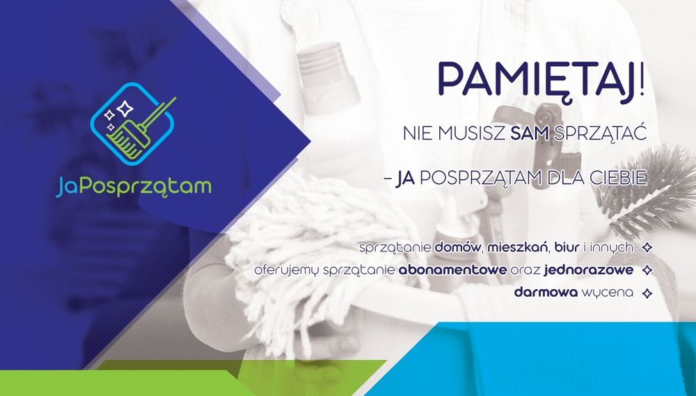 Usługi sprzątania  - Firma sprzątająca