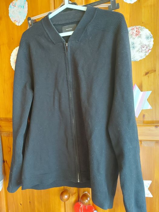 Sweter czarny męski gruby rozmiar M firma RESERVED