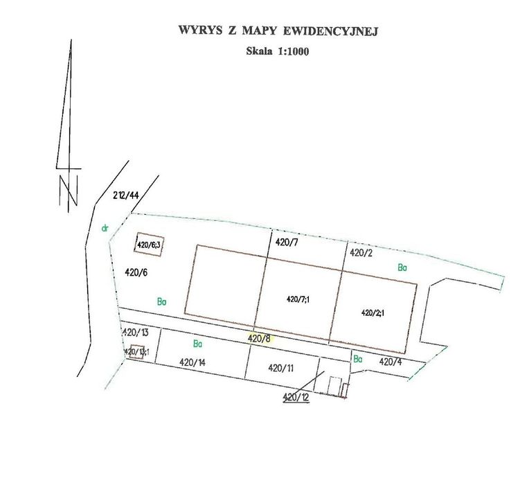 Działka inwestycyjna – WZ na zabudowę wielorodzinną ~5 800 m² PUM - Widok 3
