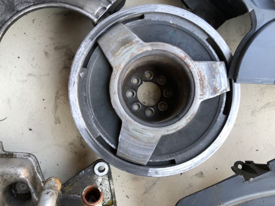 Вискомуфта натяжитель теплообменник демпферный шкив защита Ауди А6 С5