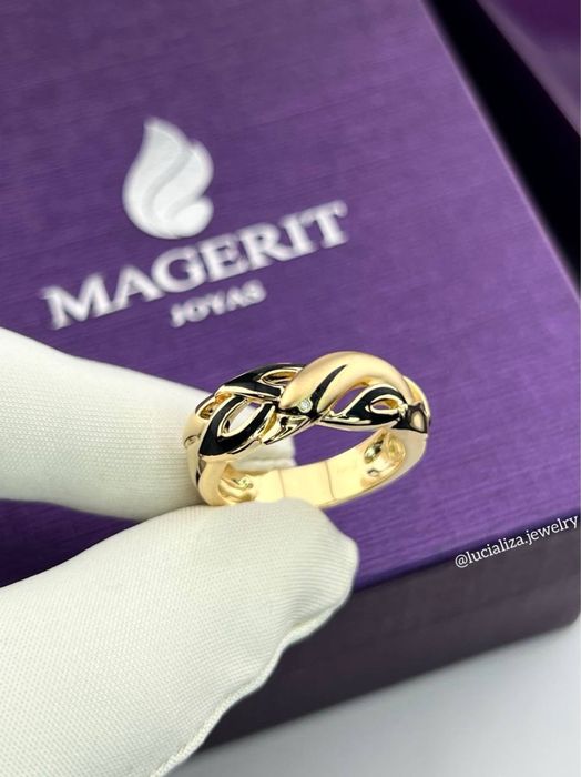 Кольцо MAGERIT Оригина золото 750