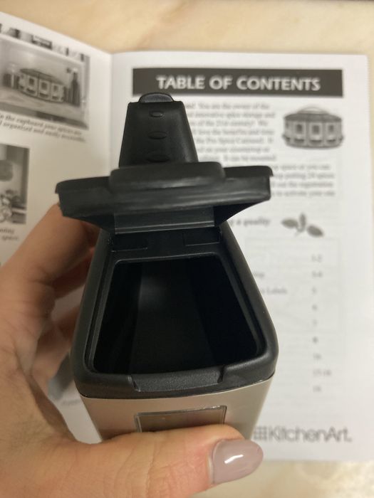 Dispensador de especiarias profissional Novo
