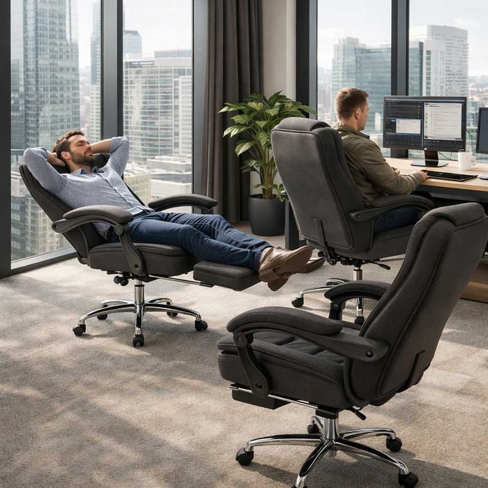 Офісне та геймерське крісло з регулюваннямю Комфорт для роботи і ігор