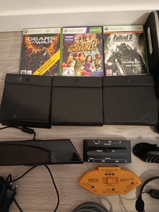 Xbox 360 elite com muito material