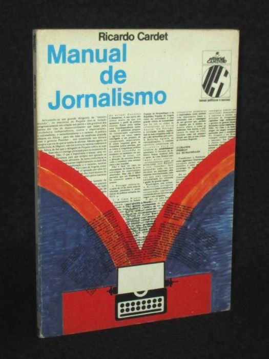 Livro Manual de Jornalismo Ricardo Cardet 1ª edição 1977