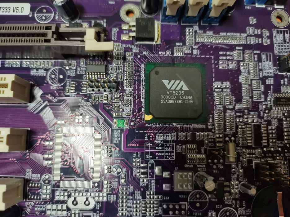 Материнская плата Elitegroup K7VTA3/KT333 V5.0, слотовая BX-20-0K