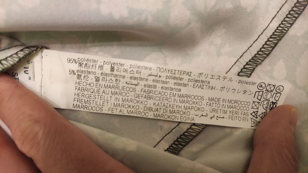 Długa spódnica damska dziewczęca Zara kwiecista