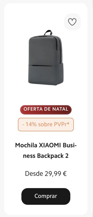 Mochila nova XIAOMI