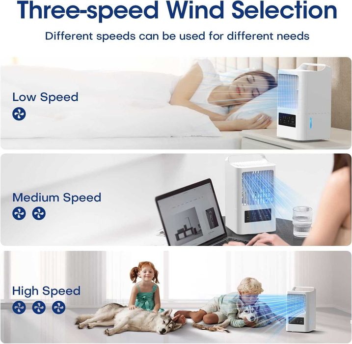 Nowy klimatyzator / klimator / mobilny / mini / LED /OMISOON!8472!