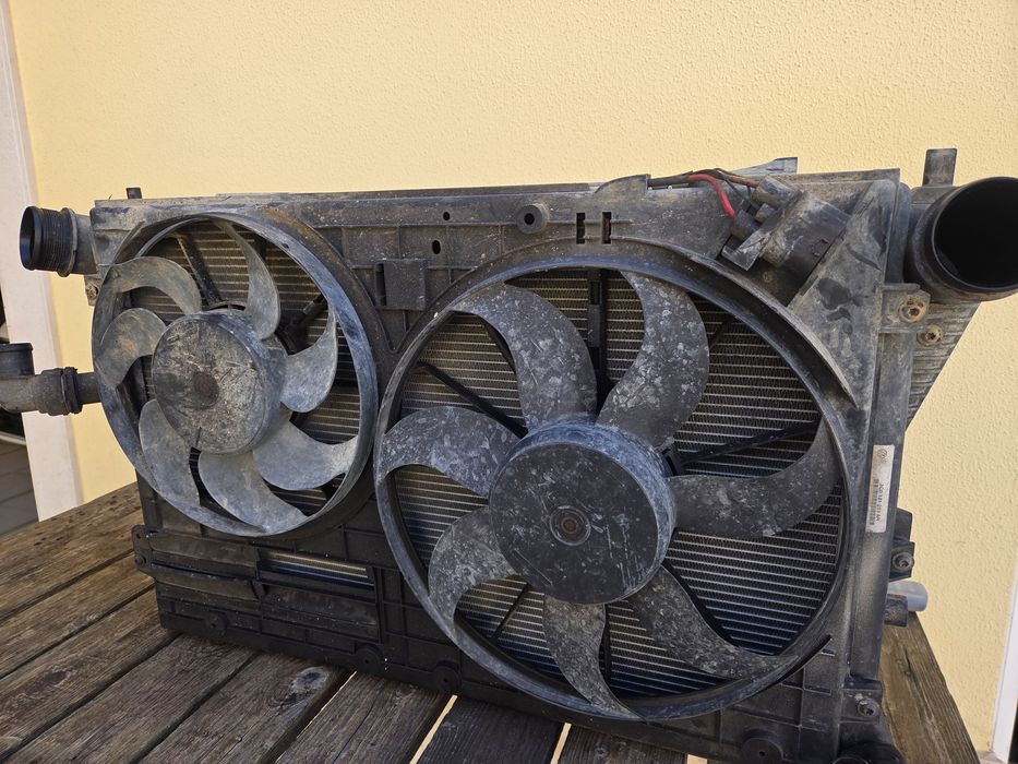 Radiador de água volkswagen passat B7 tdi