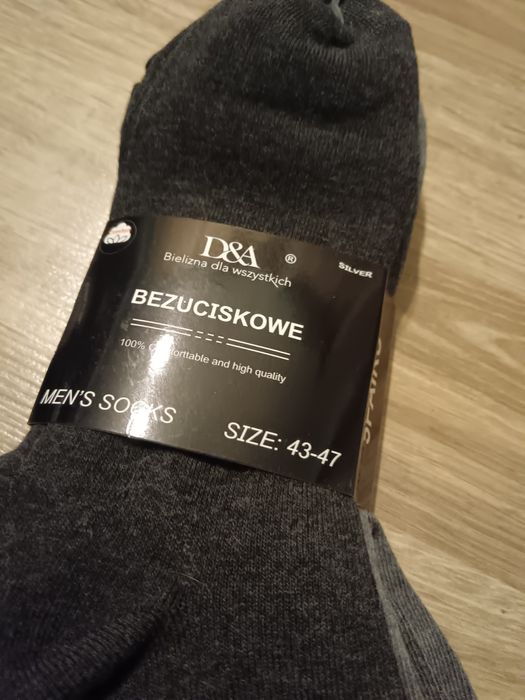 Bezuciskowe skarpety męskie 43-47