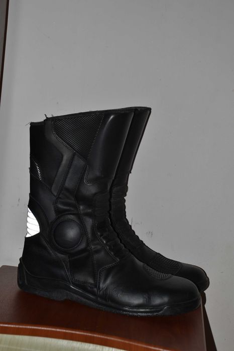 Мотоботи шкіряні чоловічі  Hein Gericke 42