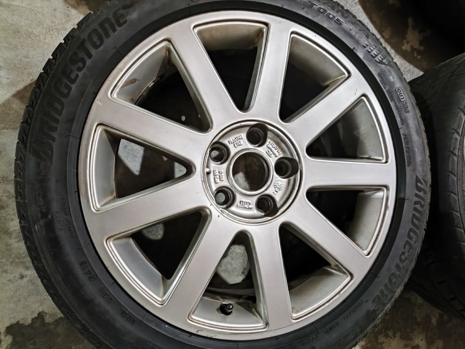 Jantes SLine 17 5x112 com pneus