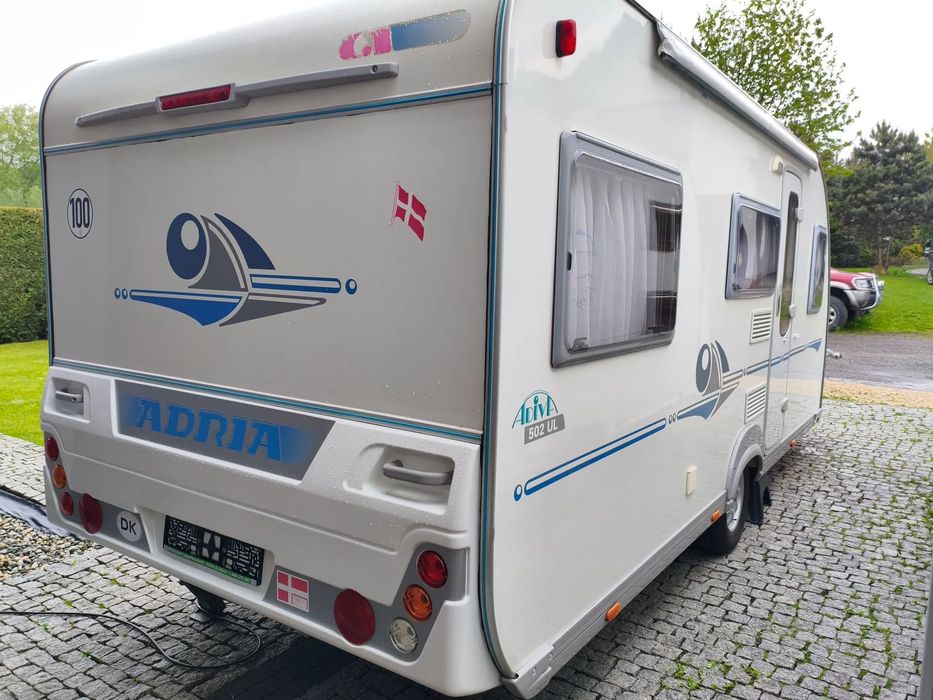 Adria  502 UL, Podłogówka,3 łóżka,Gładkie poszycie,Nowoczesna,Super stan !!!