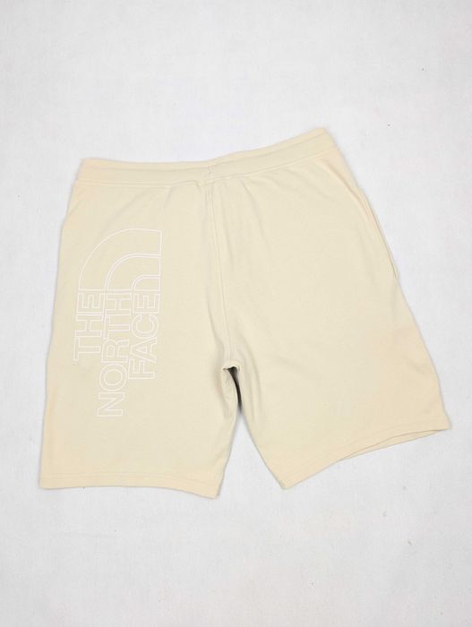 Spodenki męskie The North Face sportowe bawełniane przed kolano beżowe L
