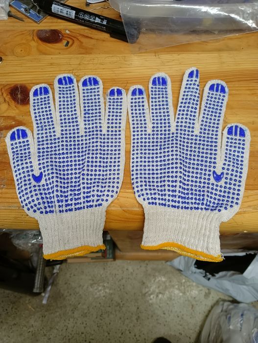 Rękawice robocze 30 par Nowe