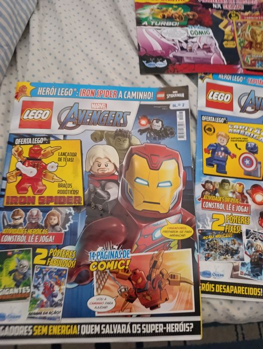 Revistas Lego® Ninjago/Marvel