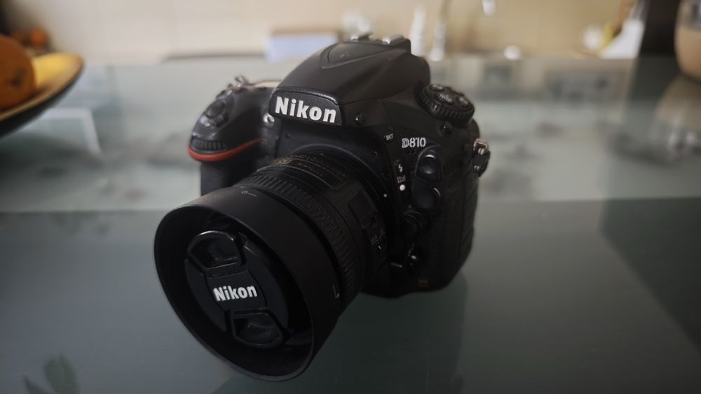 Nikon d810 plus obiektyw nikkor35 mm 1.8