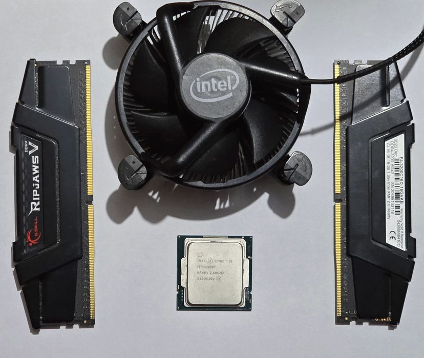 Kit Gaming i5-11400F + 16GB DDR4 Ripjaws + Cooler
16GB DDR4

Perfeito