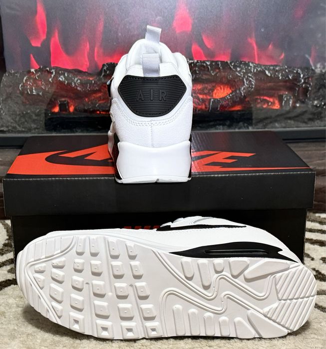 Кросівки Nike Air Max 90 Surplus White/Black  розміри 41-46