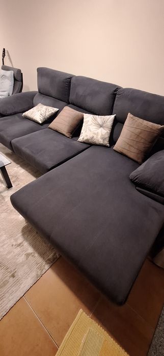 Sofa 3 Lugares com chaselong