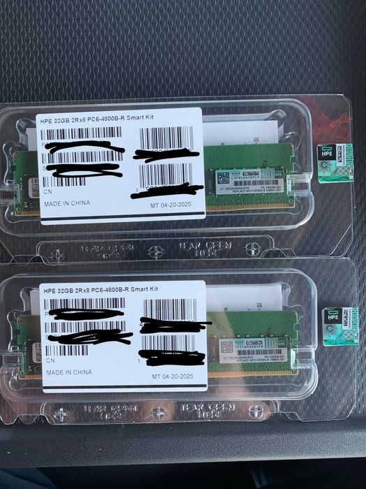Оперативна память HPE 32GB 2Rx8 PC6-4800B-R Smart Kit
