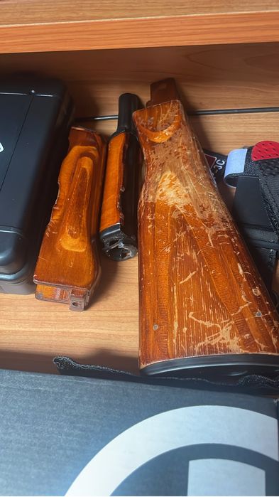 GHK AKM GBBR + 6x mags + Extras Airsoft
