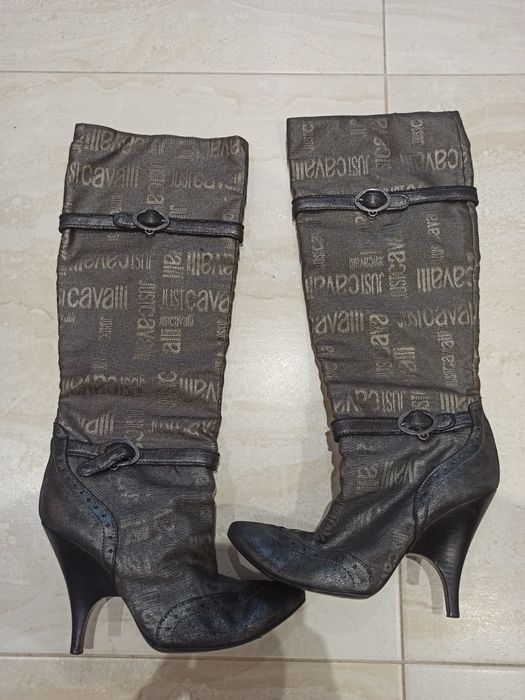JUST CAVALLI Kozaki damskie rozm.40. Oryginał. OKAZJA!!!