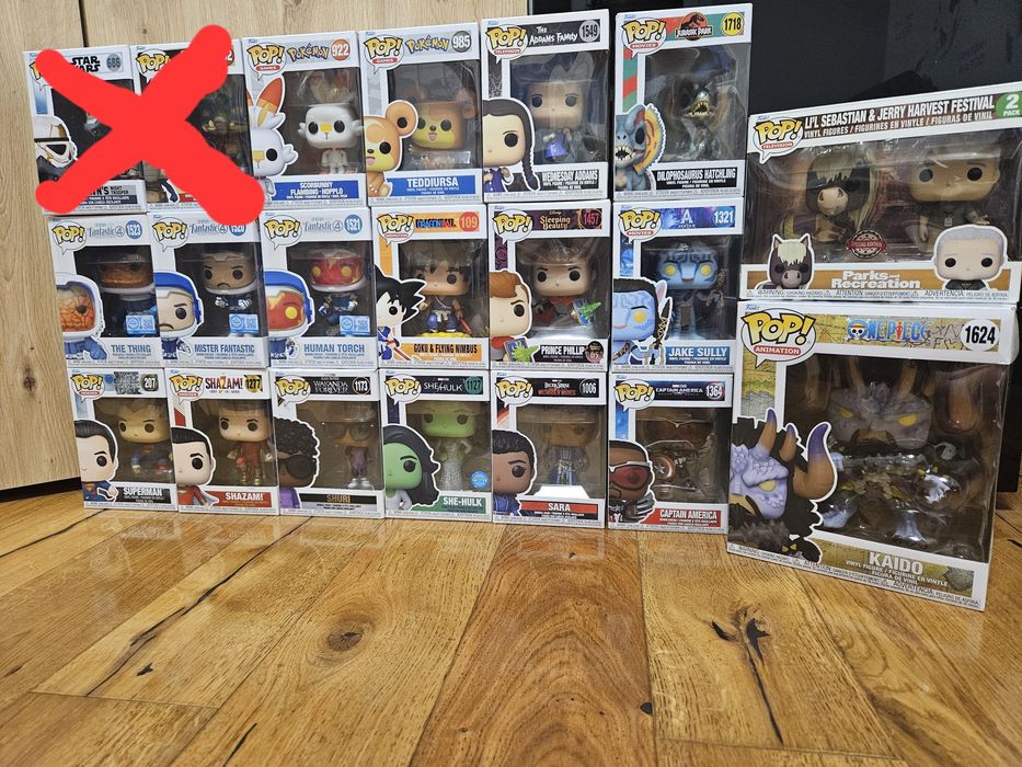 19 figurek funko pop