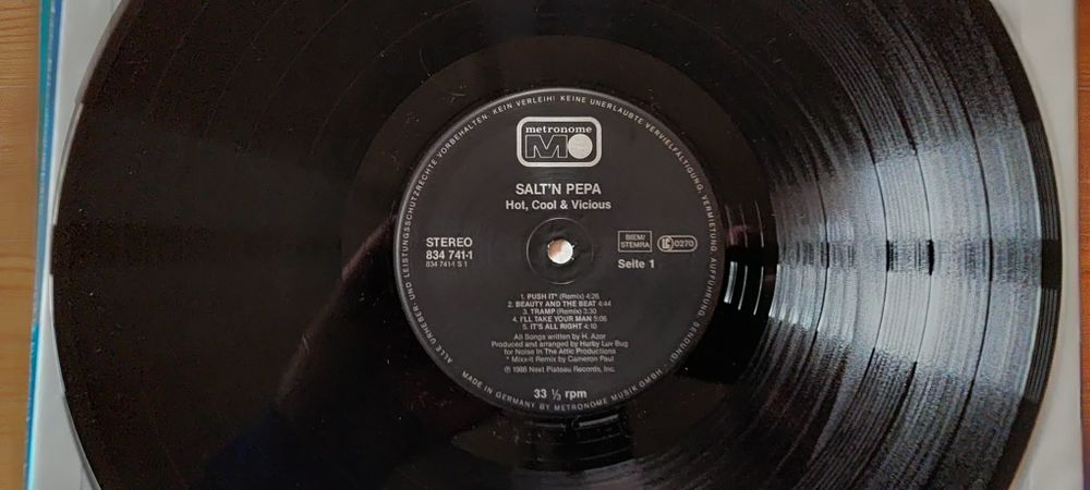 Salt N Pepa - Hot, Cool & Vicious, Winyl