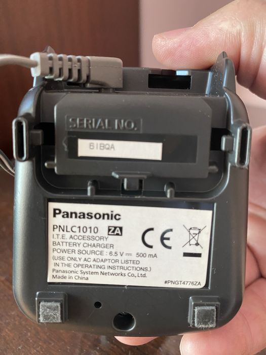 Telefone fixo sem fios Panasonic
