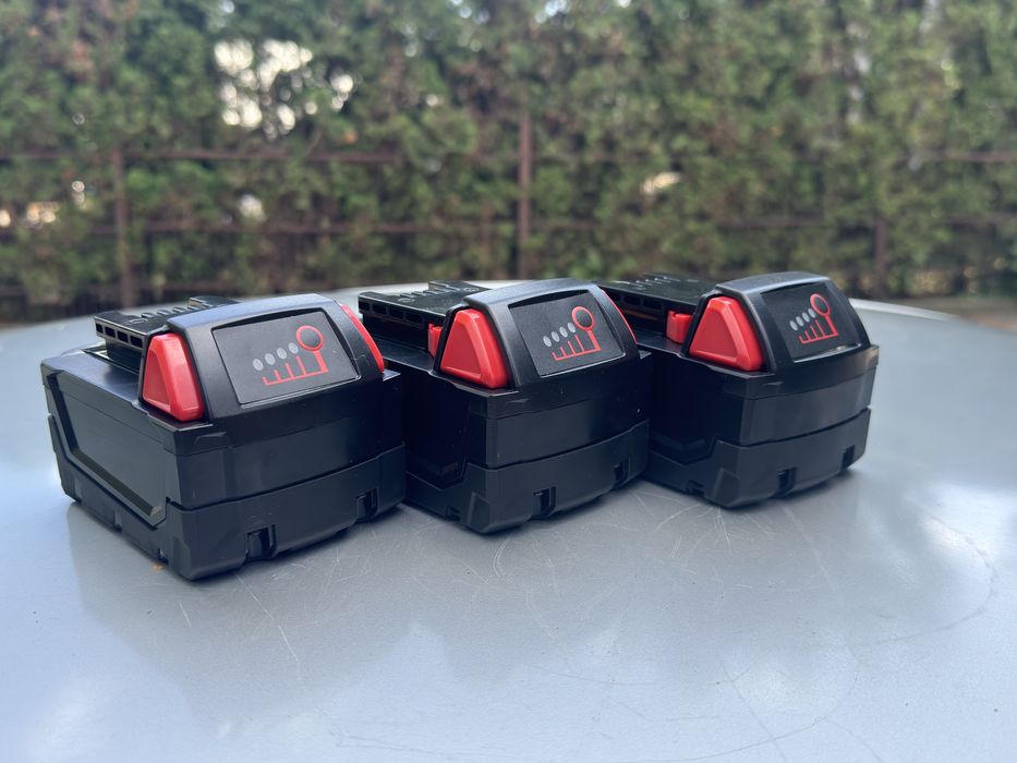 Przecena z 200-230 na 160zl na baterie 5ah milwaukee!!