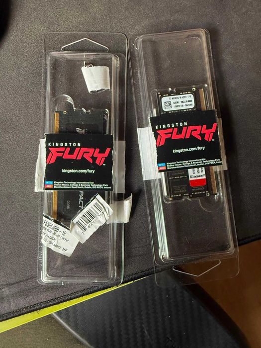 Vendo Memória RAM  SO-DIMM DDR5 5600MHz 16GBX2 CL40 (NOVO/ABERTO)