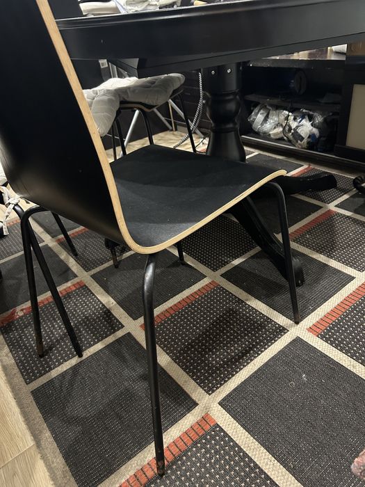 Conjunto de 4 cadeiras martin ikea